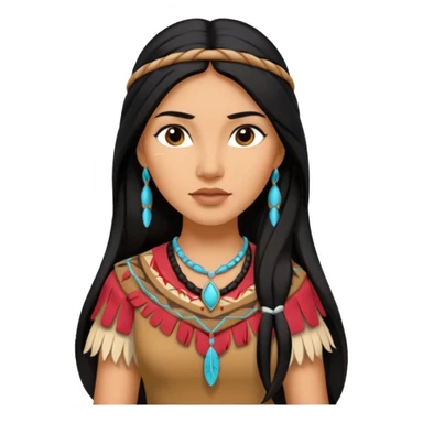 Pocahontas sticker