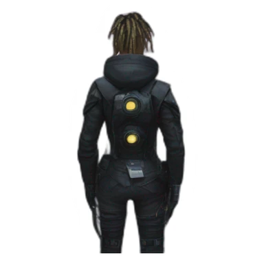 cyberpunk city sticker