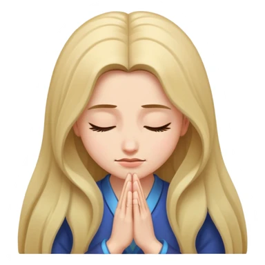 Woman bowing far sticker