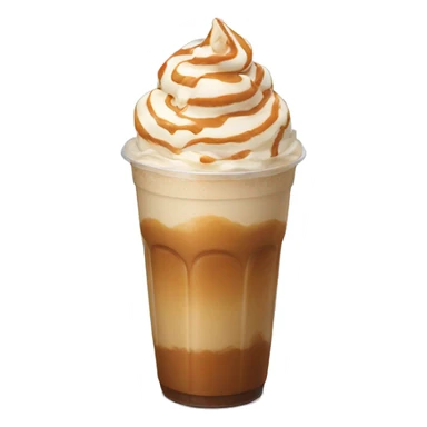 Caramel frappe  sticker