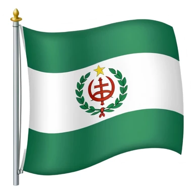 La bandera de Andalucía  sticker