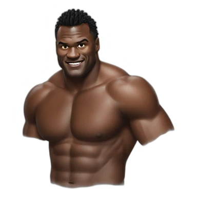 Ngannou sticker