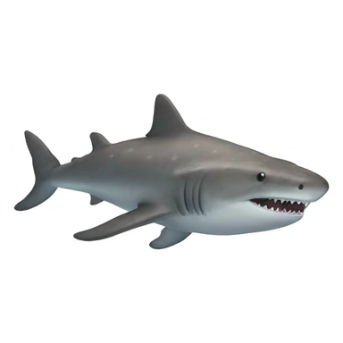 Greenland shark sticker