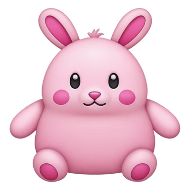 pink labubu sticker