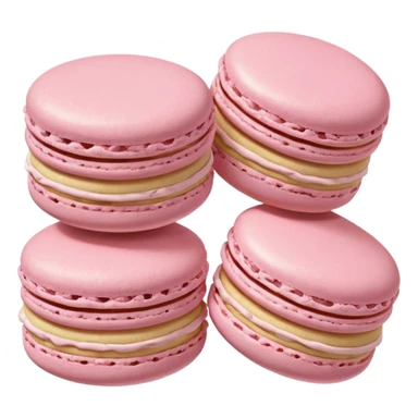Light pink macarons sticker