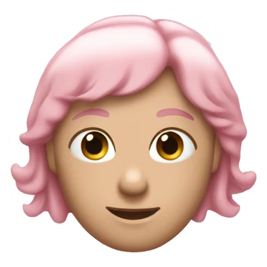 Light pink sig sticker