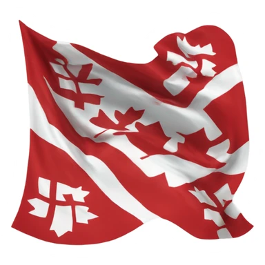 the flag of montreal sticker