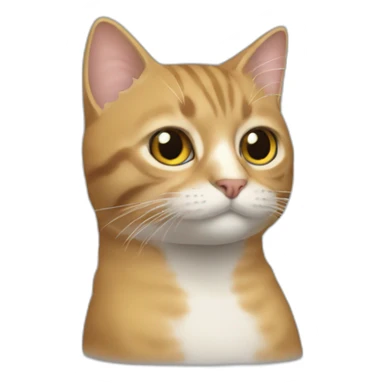 Un chat qui conduit une Ferrari sticker