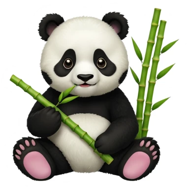 Panda roux  sticker