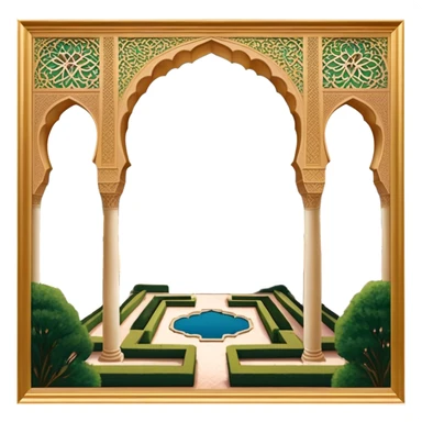 ​Cinematic Realistic Alhambra, depicted as a panoramic, zoomed-out view of the entire majestic Moorish palace complex with intricate arches, expansive courtyards, and lush gardens, bathed in soft golden lighting that highlights its opulent historical beauty, sticker