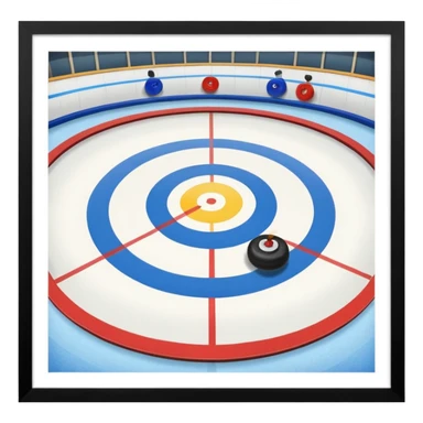 curling rink sticker