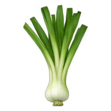 A leek sticker