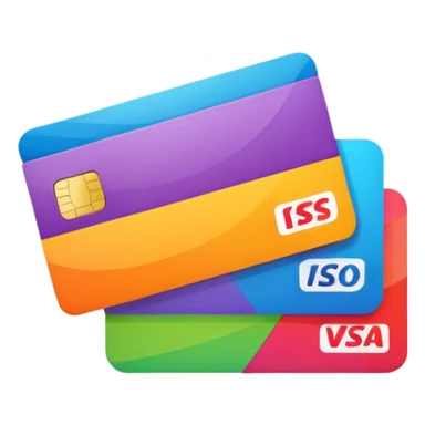payment method flat style sticker