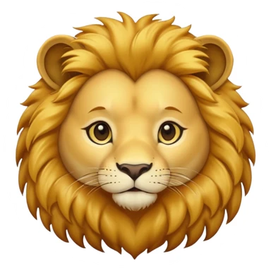 lion in love sticker