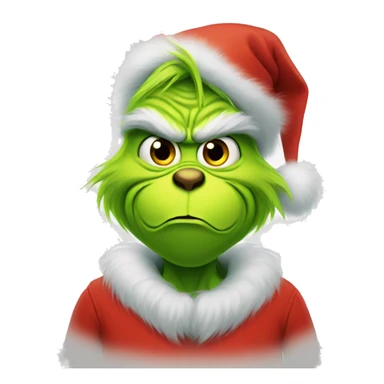 cartoon grinch sticker