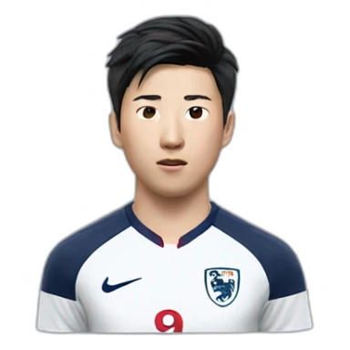 Heung min son sticker