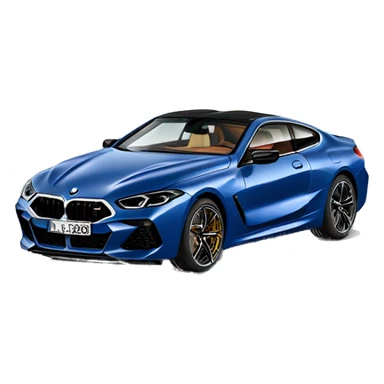 BMW M8 sticker
