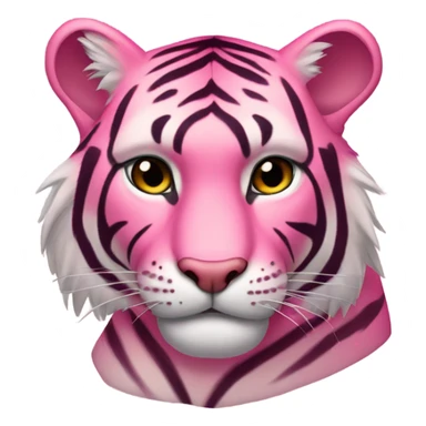 Pink tiger  sticker
