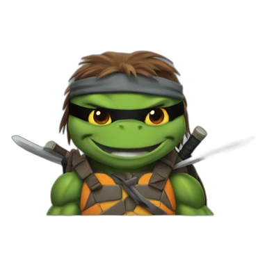 TMNT Ronin Mikey sticker