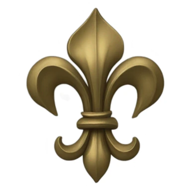 Fleur de lys sticker