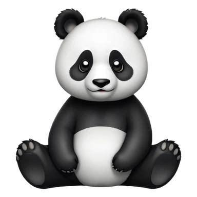 Panda in nyc sticker