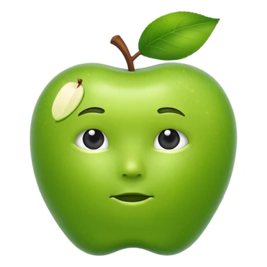 chain of thought in apple emoji style sticker