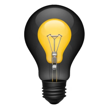 turn off light bulb sticker