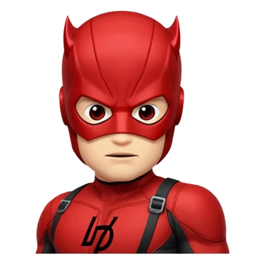 Daredevil with logo sticker