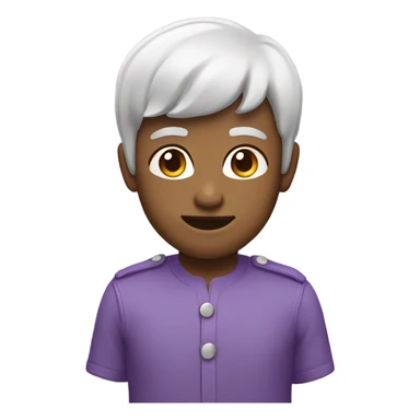 Change this”💜”emoji to light purple sticker