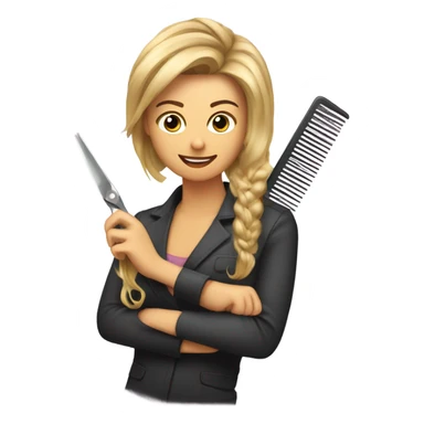 hairstylist sticker