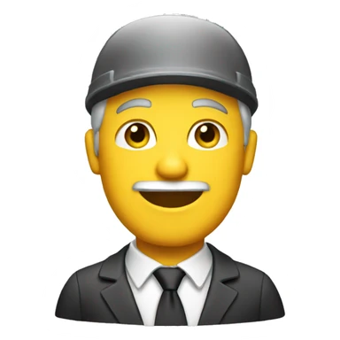 waving head architect sticker