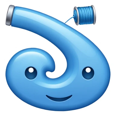 Thread (instagram app) logo emoji sticker