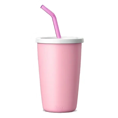 stanley tumbler pink with handle and straw sticker