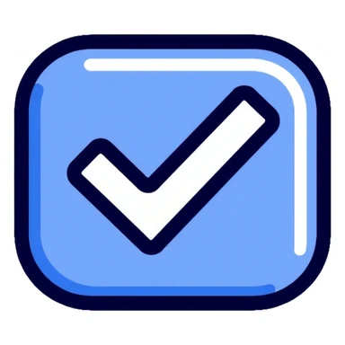 Instagram blue verification checkmark badge sticker