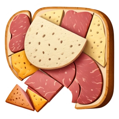 picasso abstract art SPAM MEAT painting sticker