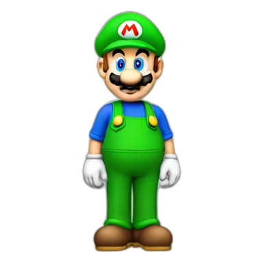 mario on top of luigi sticker