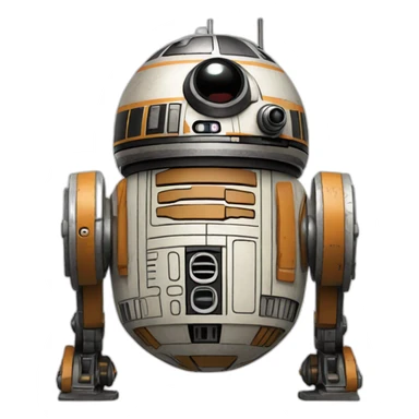 Star wars droid new model sticker