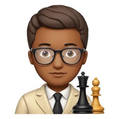 Chess Player holding a  piece,Chess club. sticker