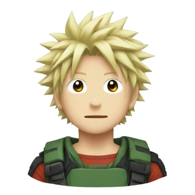 Bakugou  sticker