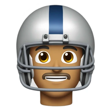 1970s quarterback sticker