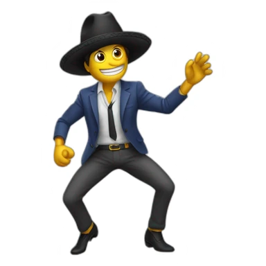 Hombre araña bailando sticker