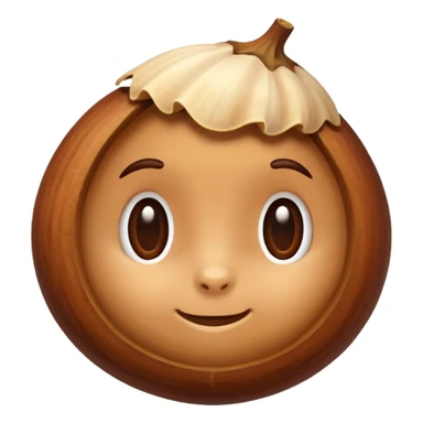 hazelnut sticker