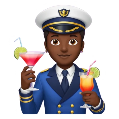 Capitão do bloco de carnaval sticker