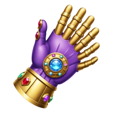 Guantelete del infinito sticker