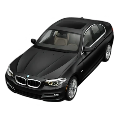 BMW-520-car-black-2020 sticker