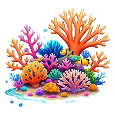 Coral Reef Treasure sticker
