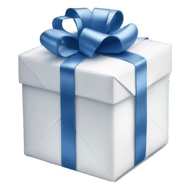 Gift with Dior style white blue wrap  sticker