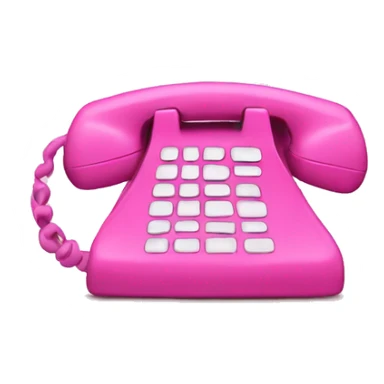 Messages on a pink phone sticker