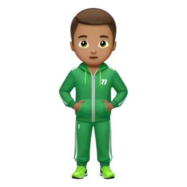 Player 124 from squid game season 3 sticker