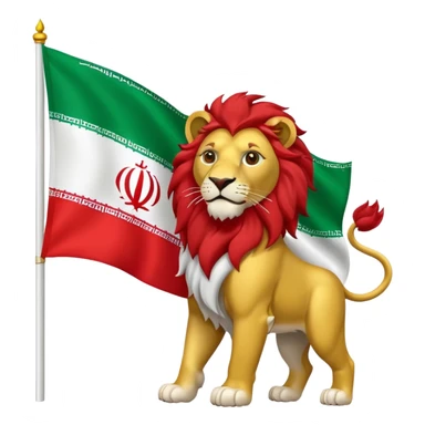 پرچم ایران در دوره پهلوی sticker